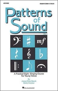 Patterns of Sound Unison/Two-Part Director's Score cover